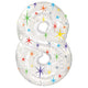 Multi-colored Sparkle Number 8 (Eight) 38″ Balloon