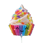 Cute Cupcake (requires heat-sealing) 14″ Foil Balloon by Betallic from Instaballoons