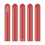 Deep Red 260 Latex Balloons by Kalisan from Instaballoons