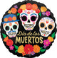 Dia De Los Muertos 18″ Balloon