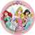 Disney Princess Paper Plates 7″ Foil Balloons by Unique from Instaballoons