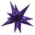 Globo morado Starburst de 40"