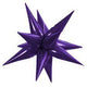 Purple Starburst 40" Balloon