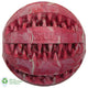 Dur Dog Toys - Medium Ball In Red & White - Created From Recycled Balloons