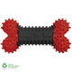 Dur Dog Toys - Small Bone In Red & Black - Created From Recycled Balloons