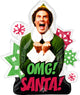 Elf OMG Santa 28″ Balloon