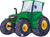 Farm Tractor 30″ Foil Balloon by Betallic from Instaballoons
