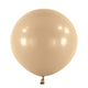 Fashion Taupe 24″ Latex Balloons (4 count)
