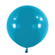 Fashion Tranquil Blue 24″ Latex Balloons (4 count)