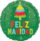 Feliz Navidad Festive Fringe 17″ Balloon