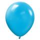 Kalisan Standard Caribbean Blue 12″ Latex Balloons (10 count)