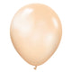 Kalisan Metallic Pearl Salmon 18" Latex Balloons