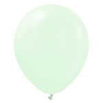 Kalisan Macaron Pale Green 12″ Latex Balloons (10 count)