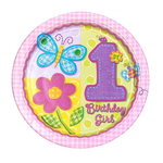 Hugs & Stitches 1st Birthday Girl 18″ Balloon