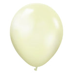 Kalisan Metallic Pearl Lemon 12" 50 Pack Latex Balloons