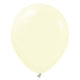 Kalisan Macaron Pale Yellow 12″ Latex Balloons (10 count)