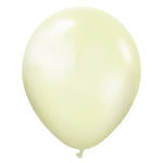 Kalisan Metallic Pearl Lemon 18" - 25 Pack Latex Balloons