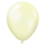 Kalisan Metallic Pearl Lemon 5" - 50 Pack Latex Balloons