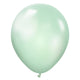 Kalisan Metallic Pearl Green 12" 50 Pack Latex Balloons