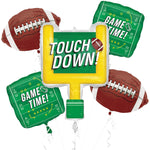 Football Game Time Touchdown Foil Balloon by Anagram from Instaballoons
