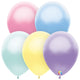 Pearl Pastel Assortment 12″ Latex Balloons (12 count)