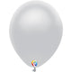 Metallic Silver 7″ Latex Balloons (50 count)