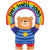 Get Well Soon Bear 39″ Foil Balloon by Betallic from Instaballoons