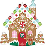 Gingerbread House 27″ Foil Balloon by Anagram from Instaballoons