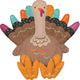 Give Thanks Turkey Sitter 21″ Balloon