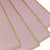 Gold Edge Lavender Floral Wrap by Creative Ideas from Instaballoons