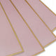 Gold Edge Lavender Floral Wrap (20 count)