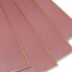 Gold Edge Mauve Floral Wrap (20 sheets)