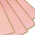 Gold Edge Pink Floral Wrap by Creative Ideas from Instaballoons
