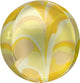 Gold Macro Marble Orbz 16″ Balloon