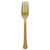 Gold Plastic Heavy Weight Forks by Amscan from Instaballoons