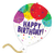 Happy Birthday Balloon 25″ Foil Balloon by Anagram from Instaballoons