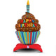 Happy Birthday Cupcake Standup 31″ Balloon