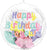 Happy Birthday Pearlized Insider 20″ Foil Balloon by null from Instaballoons