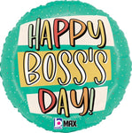 Happy Boss's Day 18″ Foil Balloon by Betallic from Instaballoons