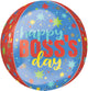 Happy Boss's Day Blast Orbz 16″ Balloon