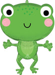 Happy Frog 29″ Foil Balloon by Anagram from Instaballoons