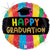 Happy Graduation 18″ Foil Balloon by Betallic from Instaballoons