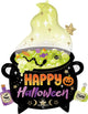 Happy Halloween Witches Brew Cauldron 30″ Balloon