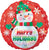 Happy Holidays Iridescent Snowman 18″ Foil Balloon by Anagram from Instaballoons