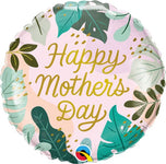 Happy Mother's Day Greenery 18″ Foil Balloon by Qualatex from Instaballoons