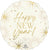 Happy New Year Golden Soiree 17″ Foil Balloon by Anagram from Instaballoons