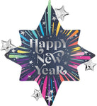 Happy New Year Satin Blast 29″ Foil Balloon by Anagram from Instaballoons