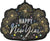 Happy New Year Sparkle 24″ Foil Balloon by Anagram from Instaballoons