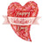 Happy Valentine's Day Banner Heart 27″ Foil Balloon by Sempertex from Instaballoons