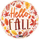 Hello Fall Leaves 18″ Balloon